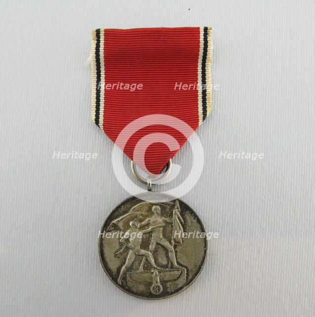 Austrian Annexation. Commemorative Medal, 1938.