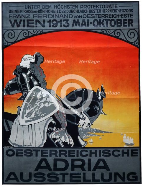 Austrian Adriatic Exhibition, 1913. Creator: Libesny, Kurt (1892-1938).