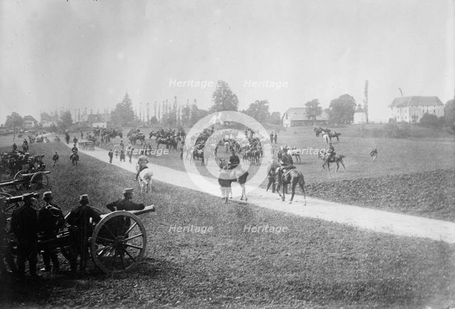 Austrian artillery, between c1910 and c1915. Creator: Bain News Service.