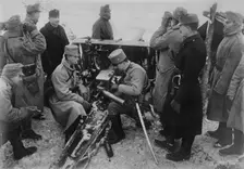 Austrian artillery in the Bukowina, between c1914 and c1915. Creator: Bain News Service