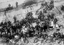 Austrian Army Camp, between c1910 and c1915. Creator: Bain News Service