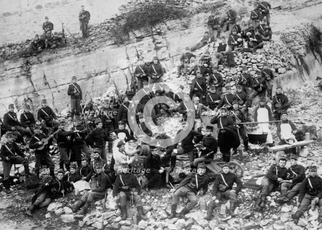 Austrian Army Camp, between c1910 and c1915. Creator: Bain News Service.