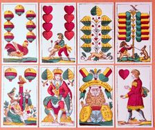 Austrian fortune-telling cards