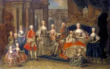 Austrian Imperial Family c1764. Artist: Anon