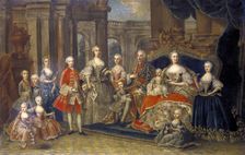 Austrian Imperial Family c1764. Artist: Anon