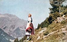 Austrian woman in traditional dress of the Tyrol, 1941