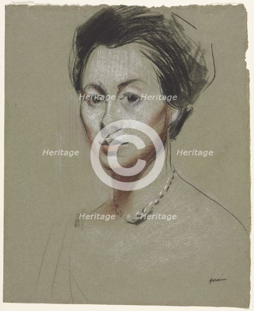 Ava Mendelsohn, fourth quarter 1800s or first third 1900s. Creator: Jean Louis Forain (French, 1852-1931).