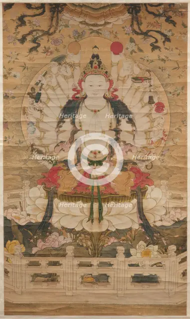 Avalokiteshvara, 18th century. Creator: Chinese Master.
