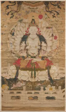 Avalokiteshvara, 18th century. Creator: Chinese Master