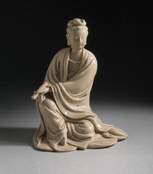 Avalokitésvara (Guanyin), the Bodhisattva of Mercy, between c.1644 and c.1700. Creator: Unknown