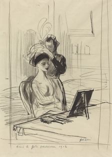 Avant la fete persane, 1912. Creator: Jean Louis Forain