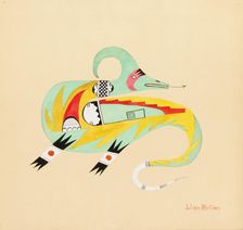 Avanyu, ca. 1923. Creator: Julian Martinez