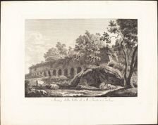 Avanzi della Villa di M. Bruto a Tivoli, 1794. Creator: Albert Christoph Dies