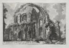 Avanzo del Tempio di Minerva Medica. Creator: Giovanni Battista Piranesi (Italian, 1720-1778)