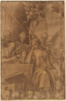 Avarice, 1590. Creator: Jacopo Ligozzi