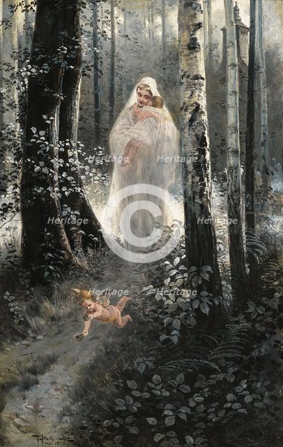 Ave Maria, 1915. Creator: Stachiewicz, Piotr (1858-1938).