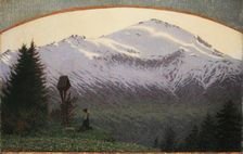 Ave Maria della sera, 1910. Creator: Morbelli, Angelo (1853-1919)