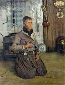 Ave Maria - Volendam, 1887. Creator: George Sherwood Hunter