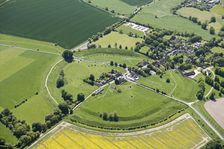 Avebury henge and stone circles, Wiltshire, 2018. Creator: Amy Wright