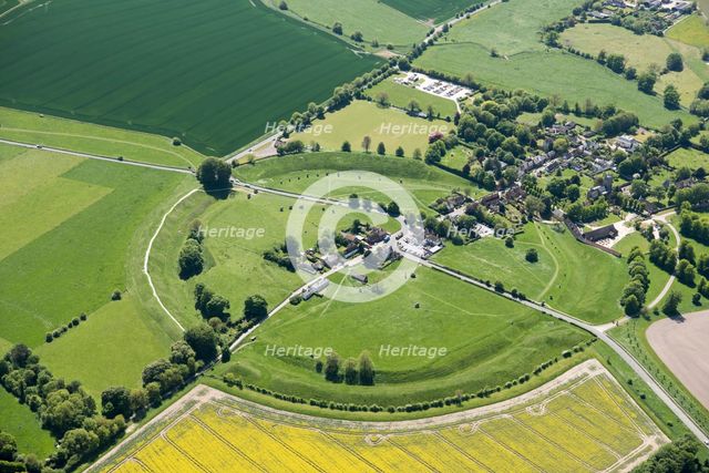 Avebury henge and stone circles, Wiltshire, 2018. Creator: Amy Wright.