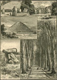 Avebury. Littlecote. Silbury. Devil's Den. Grand Avenue. 1898. Creator: Unknown