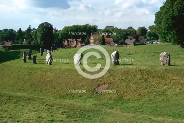 Avebury Standing Stones, 27th century BC.