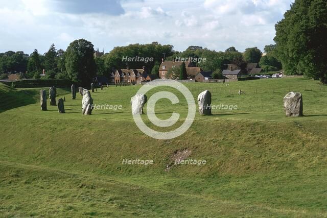 Avebury Standing Stones, 27th century BC.