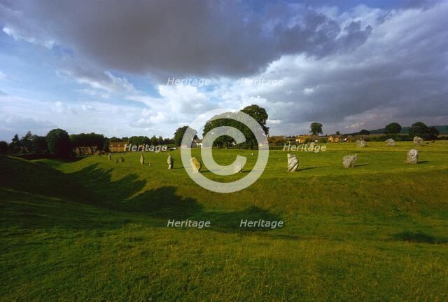 Avebury Standing Stones, 27th century BC.