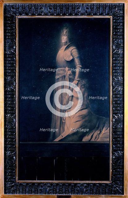 Avec Verhaeren: Un Ange (With Verhaeren: An Angel), 1889.