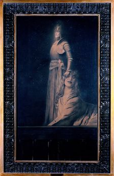 Avec Verhaeren: Un Ange (With Verhaeren: An Angel), 1889