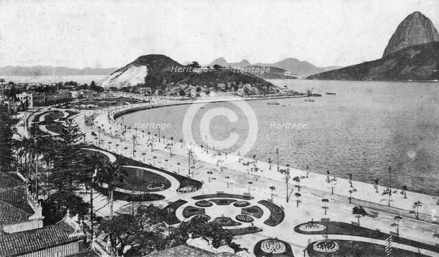 Avenida Beira-Mar, Botafogo, Rio de Janeiro, early 20th century. Artist: Unknown
