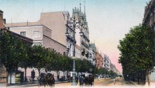 Avenida de Mayo, Buenos Aires, Argentina, early 20th century
