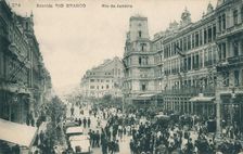 Avenida Rio Branco - Rio de Janeiro c1910