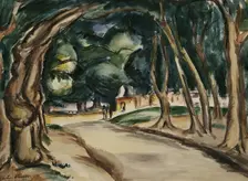 Avenue, 1921. Creator: Othon Friesz