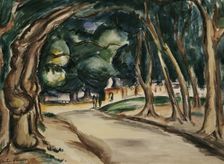 Avenue, 1921. Creator: Othon Friesz