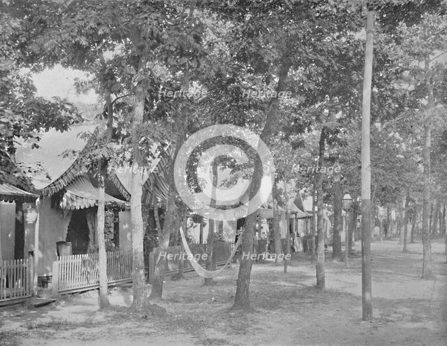 'Avenue of Tents, Ocean Grove, New Jersey', c1897. Creator: Unknown.