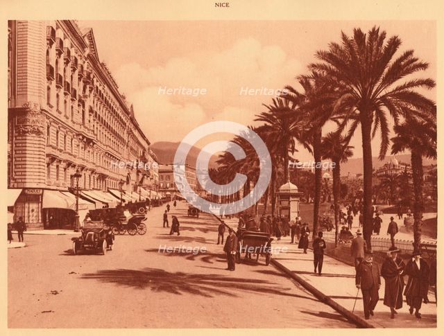 'Avenue of Verdun, Nice', 1930. Creator: Unknown.