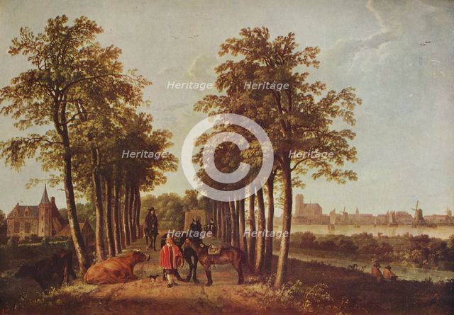 'Avenue at Merdervort',  c1650-1652, (c1915). Artist: Aelbert Cuyp.