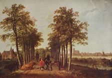 Avenue at Merdervort c1650-1652, (c1915). Artist: Aelbert Cuyp