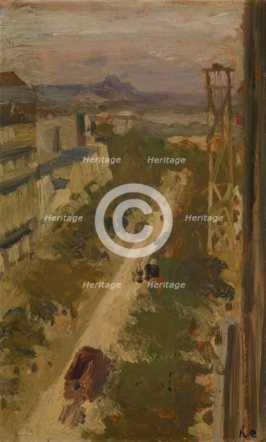 Avenue de la Motte-Picquet in Paris, 1897. Creator: Henri Evenepoel.
