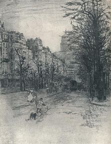 Avenue Des Gobelins, Paris c1908. Artist: Frank Milton Armington