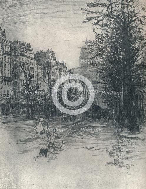 'Avenue Des Gobelins, Paris', c1908. Artist: Frank Milton Armington.