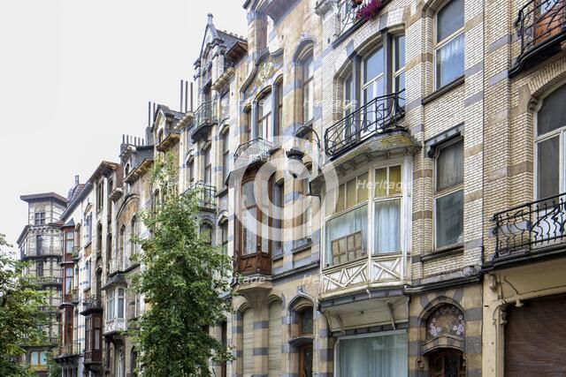 Avenue Jean Volders/Rue Vanderschrick, Brussels, Belgium, (1904), c2014-c2017. Artist: Alan John Ainsworth.