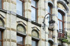Avenue Jean Volders/Rue Vanderschrick, Brussels, Belgium, (1904), c2014-c2017. Artist: Alan John Ainsworth