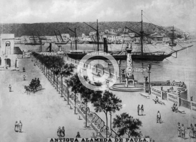 Avenue the  Paula, (18th century), 1920s. Artist: Unknown