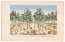 Avenues in Saint James's Park in London, 1745-1775. Creator: Anon