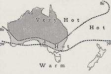 Average January Temperature 1923. Creator: Unknown