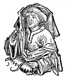 Averroes (Ibn Rushd) (1126-1198), eminent medieval Islamic philosopher, 1493