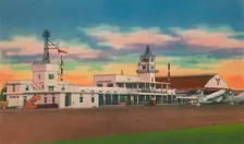 Avianca Airport (Aerovias Nacionales de Colombia) Barranquilla c1940s