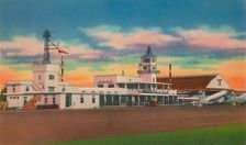 Avianca Airport (Aerovias Nacionales de Colombia) Barranquilla c1940s